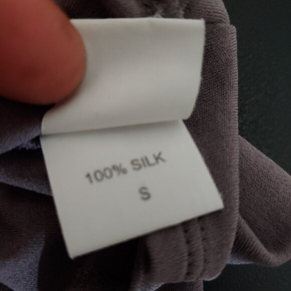 Eileen Fisher Stretch Silk Jersey Tank Top Women Size Small - Picture 6 of 6